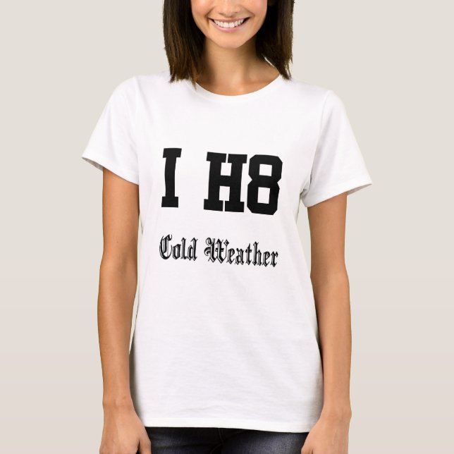 T-shirt temps froid (Devant)