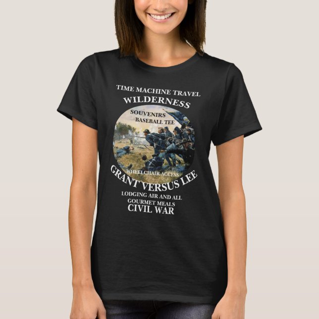 T-SHIRT TEMPS MACHINE VOYAGE BATAILLE DE LA SAUVAGE (Devant)