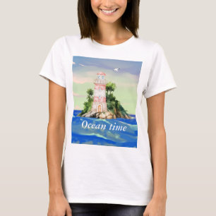T-shirt temps océanique, (modifiable)