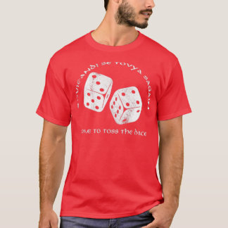 T-shirt Temps pour lancer la roue de dés du temps 1