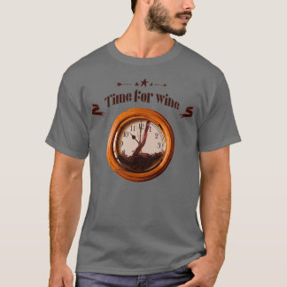 T-shirt Temps pour le vin 1