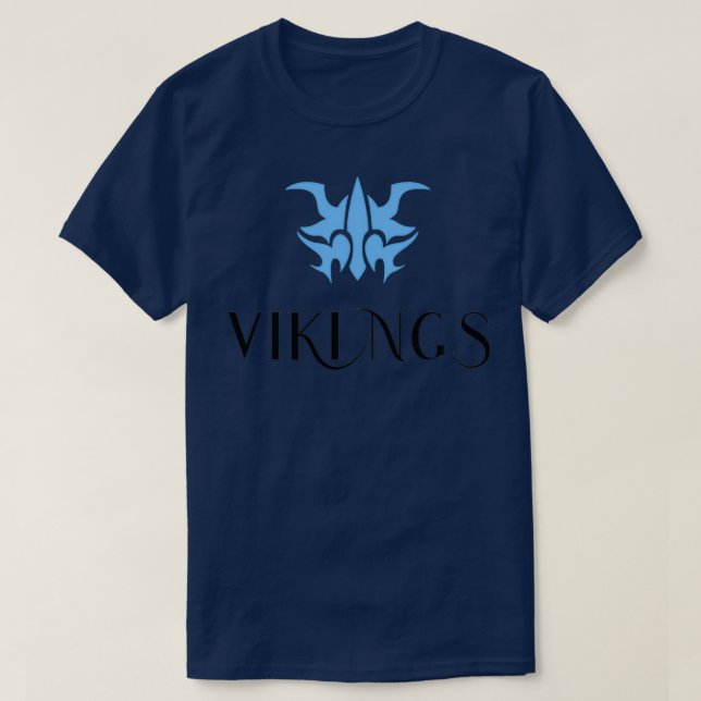 T-shirt Tendance Cool Vikings (Design devant)