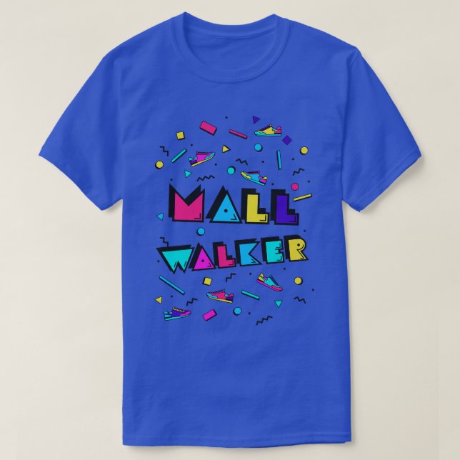 T-shirt Tendance de l'exercice Retro Style Mall Walker 90s (Design devant)