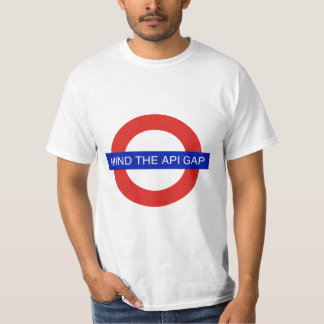 T-shirt Tenez compte de l'écart API