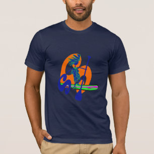 T-shirt Tenez la conception de surf de palette