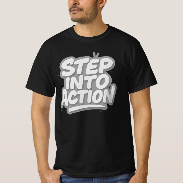 T-shirt Tenez-vous là (Devant)