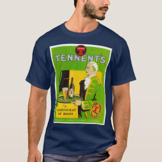 T-shirt Tennents Retro publicité