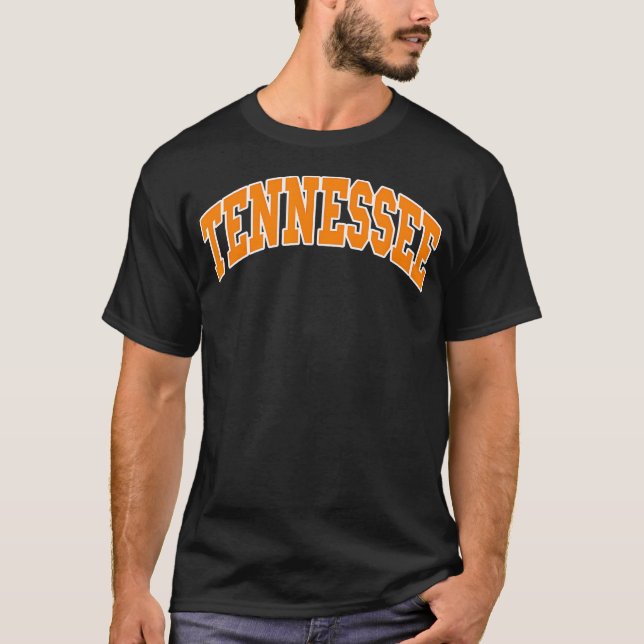 T-shirt Tennessee - Conception Throwback - Classique (Devant)