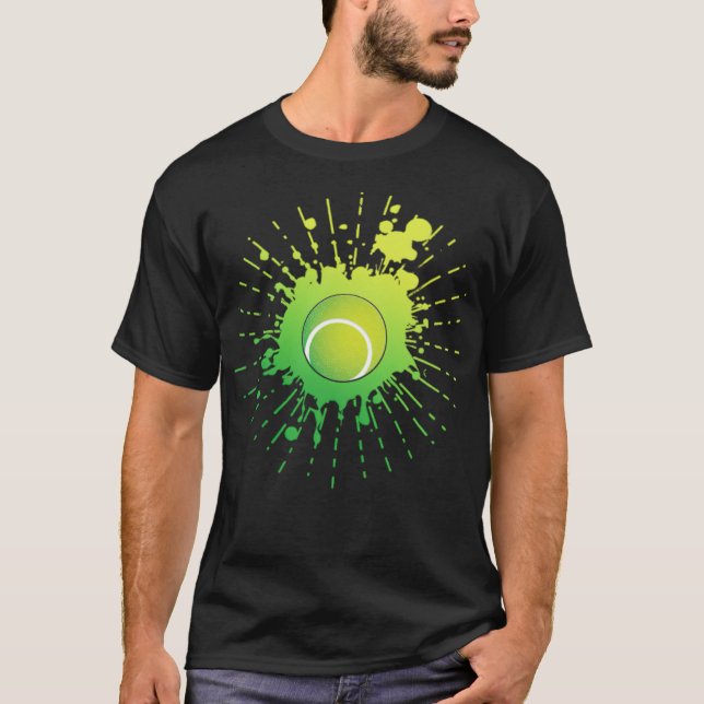 T-shirt Tennis cadeau joueur de tennis balle de tennis man (Devant)
