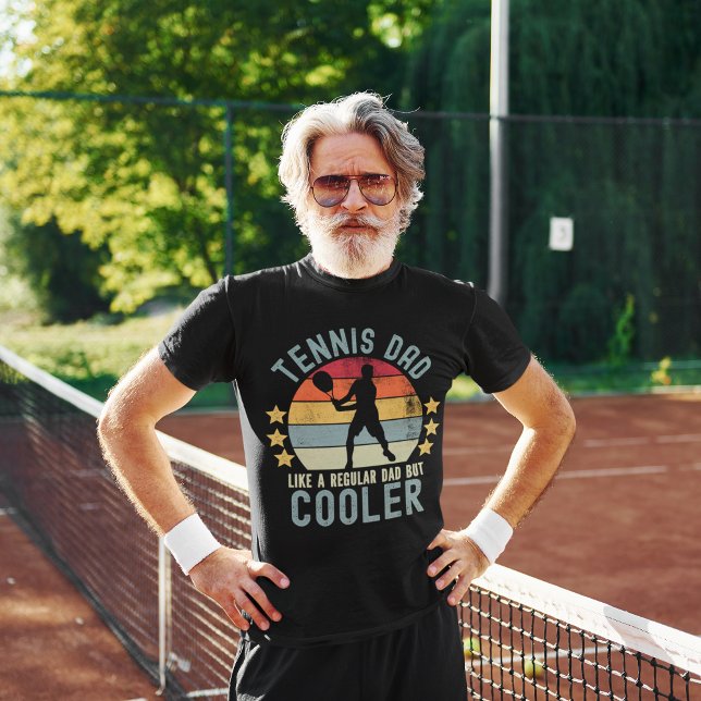 T-shirt Tennis Dad Like a Regular Dad But Cooler (Créateur téléchargé)