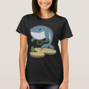 T-shirt Tennis de baleine Raquette Sports