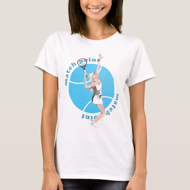 T-shirt Tennis de Match Point (Devant)