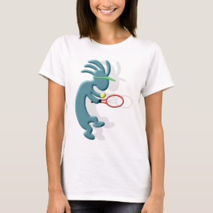 T-shirt Tennis de Natif américain de Kokopelli