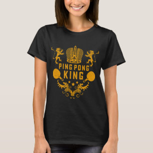 T-shirt Tennis De Table King Fun Ping Pong Don Et Spo De T