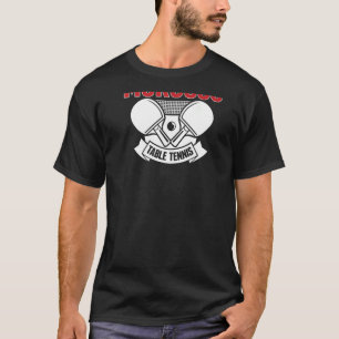 T-shirt Tennis de table Maroc  Soutenir le Ping Pong Maroc
