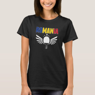 T-shirt Tennis de table roumain Partisans de tennis de t