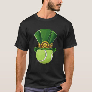 T-shirt Tennis En Casquette St Patrick Day Sport Lover Sha