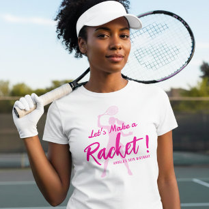 T-shirt Tennis Faisons du Bruit Fête d'anniversaire