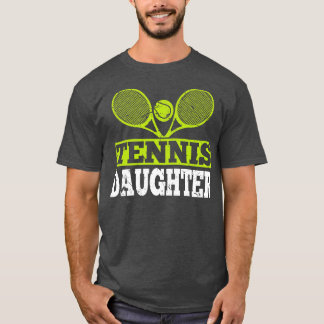 T-shirt Tennis fille mignonne fille pour joueur de tennis