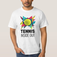 T-shirt Tennis Inside Out Abstract