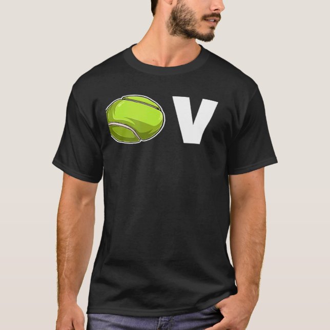 T-shirt Tennis Love Joueur Professionnel Entraîneur Tennis (Devant)