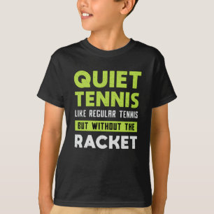T-shirt Tennis Match Joueur Raquette Court Sports Drôle Ca