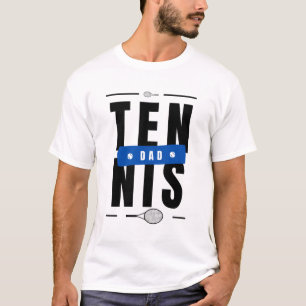 T-shirt Tennis moderne papa Typographie Texte Fête des pèr