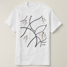 T-Shirt : Tennis n'importe qui .