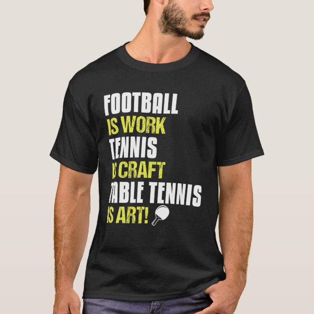 T-shirt Tennis Pour Personnes Âgées Pickleball Vêtements P (Devant)
