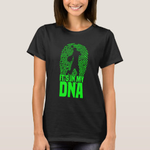 T-shirt Tennis Son Dans Mon Dna Sports Jouer Tennis Love