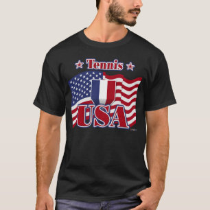 T-shirt Tennis USA