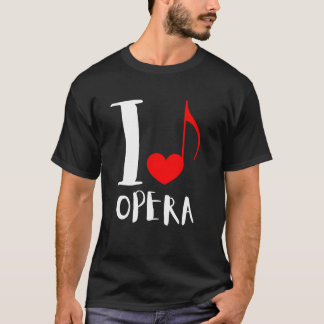 T-shirt Tenor Singer Choir Vocalistheatre Student Opera gi