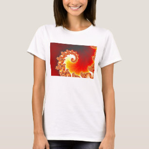 T-shirt Tentacule flamboyante - art de fractale