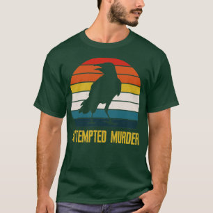 T-shirt Tentative de meurtre Crows Collectif Noun Pun1