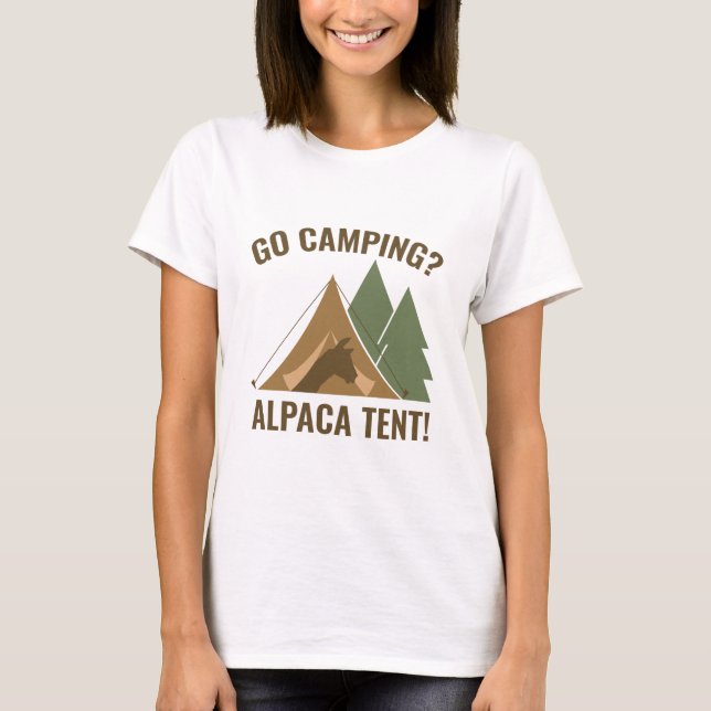 T-shirt Tente Alpaca (Devant)