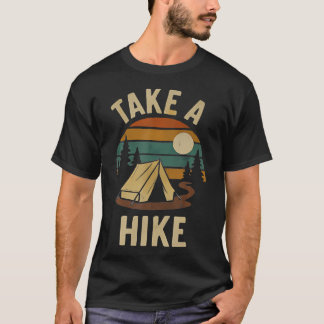 T-shirt Tente de randonnée Take A Hike Nature Aventure Cam