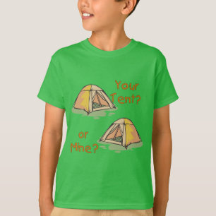 T-shirt Tentes de camping