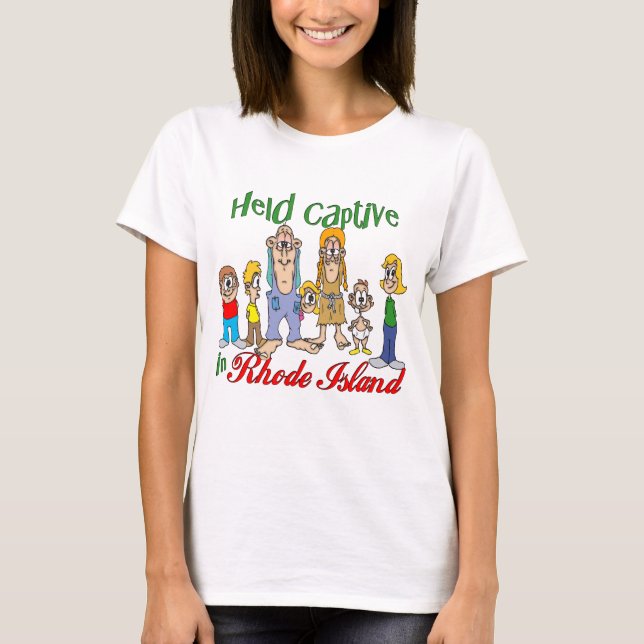 T-shirt Tenu captif à Rhode Island (Devant)