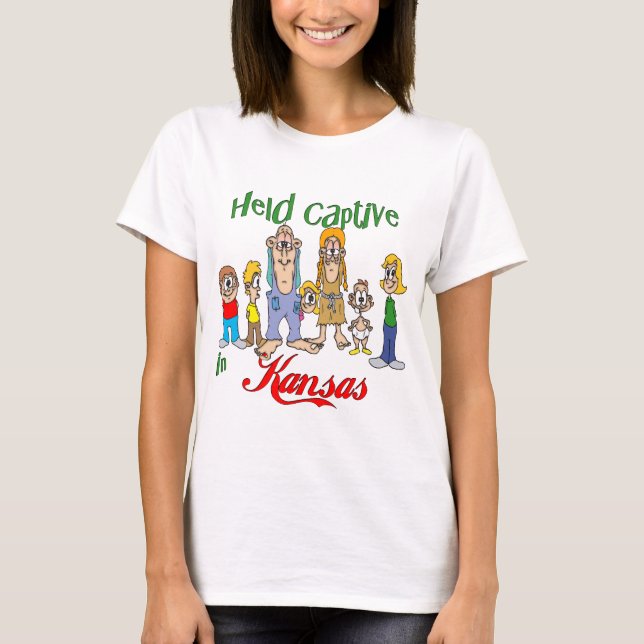 T-shirt Tenu captif au Kansas (Devant)