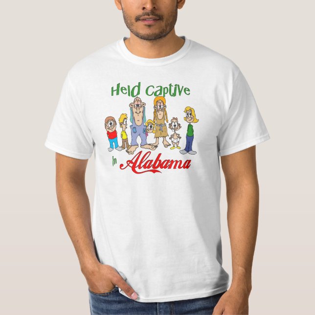 T-shirt Tenu captif en Alabama (Devant)