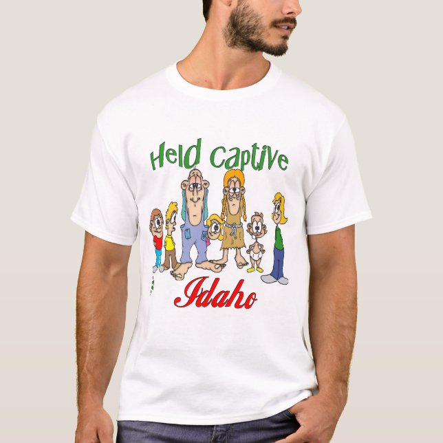 T-shirt Tenu captif en Idaho (Devant)