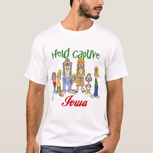 T-shirt Tenu captif en Iowa (Devant)