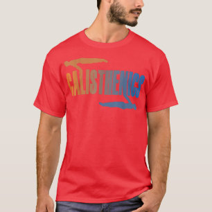 T-shirt Tenue de calisthénie Gymnastique Fitness Street Wo
