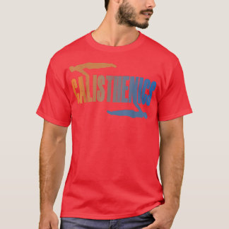T-shirt Tenue de calisthénie Gymnastique Fitness Street Wo