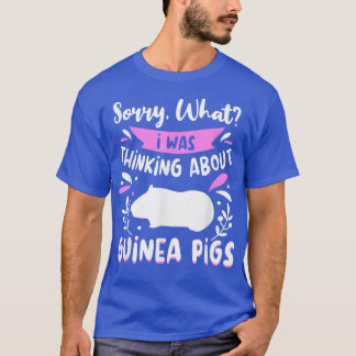 T-shirt Tenue de cochon d'Inde pour les amateurs de cochon