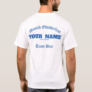 T-shirt Tenue de fête de la bière de Munich bavaroise