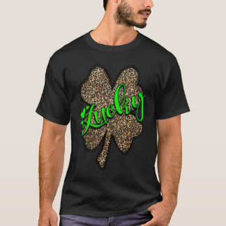 T-shirt Tenue de maman chanceuse pour la Saint-Patrick