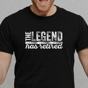 T-shirt Tenue de retraite 2026 pour les hommes La légende