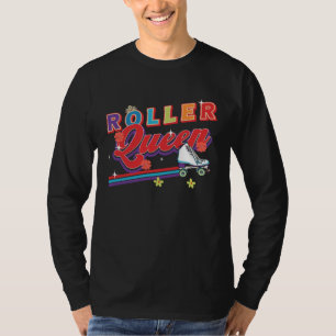 T-shirt Tenue de roller disco rétro des années 70 pour rou