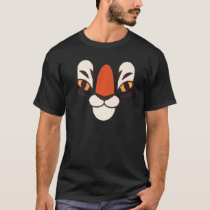T-shirt Tenue de Tigre Chat Prédateur Costume de Tigre d'H